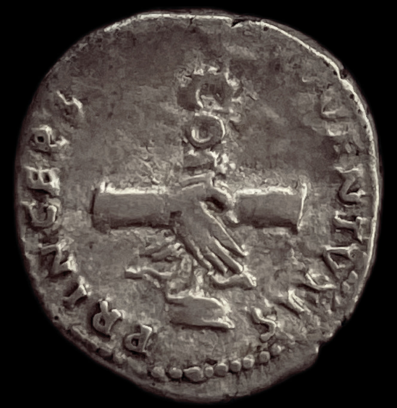 Denario imperial de Domiciano