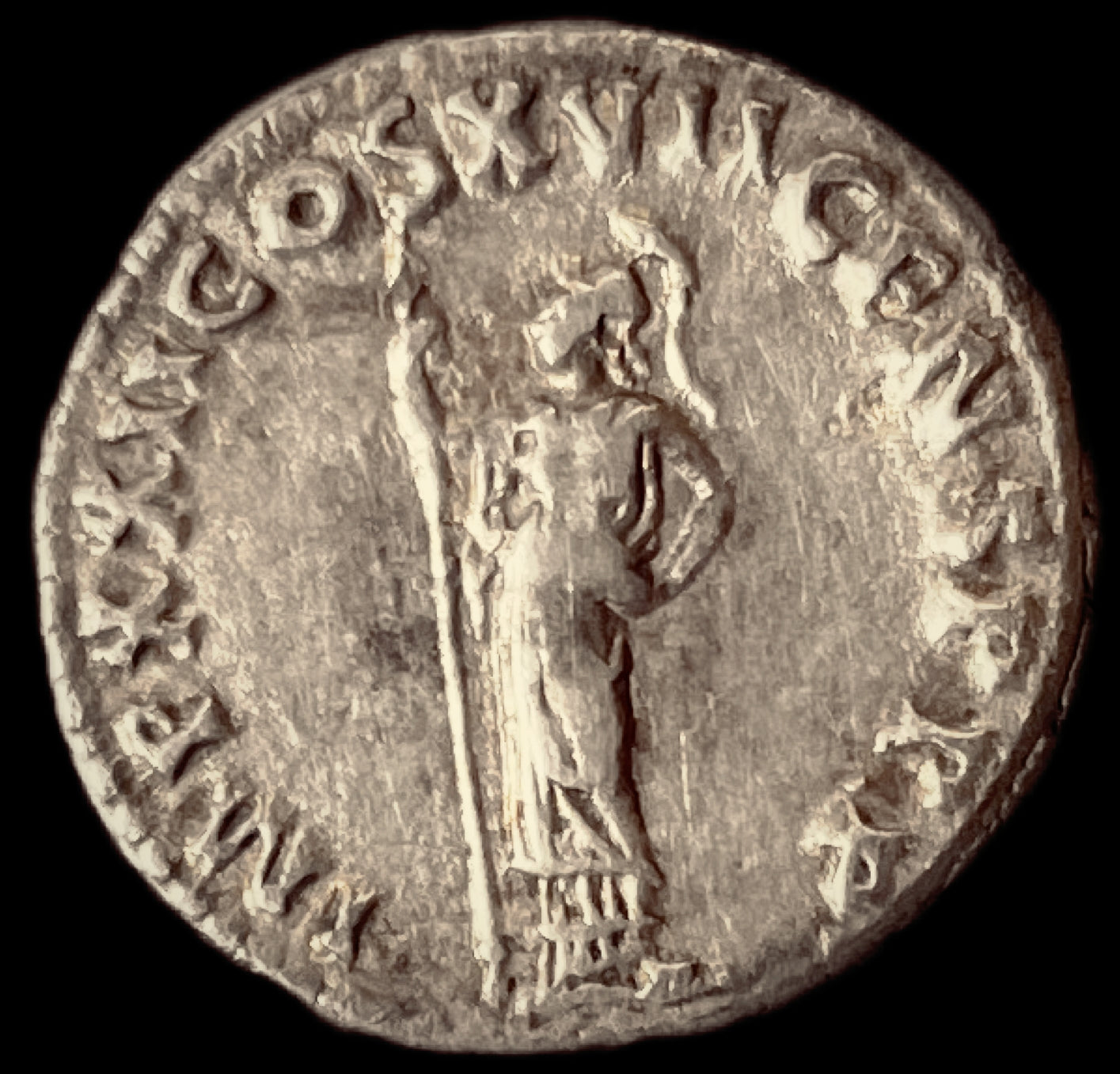 Denario imperial Domiciano