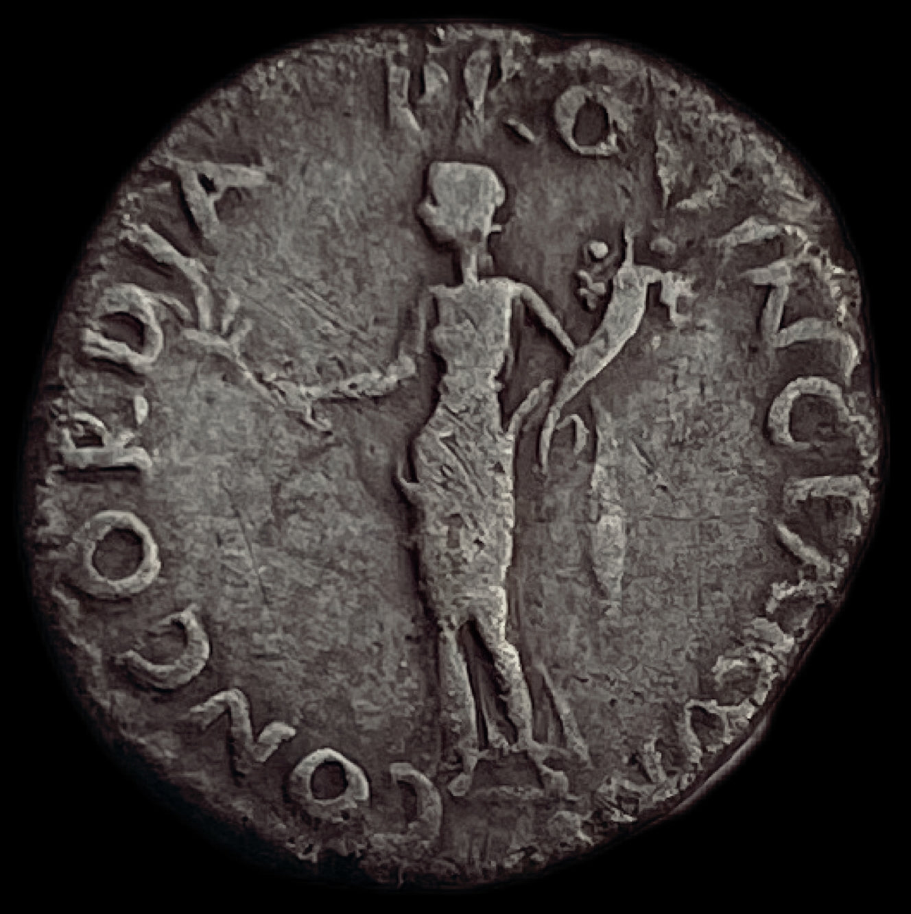 Denario imperial Galba