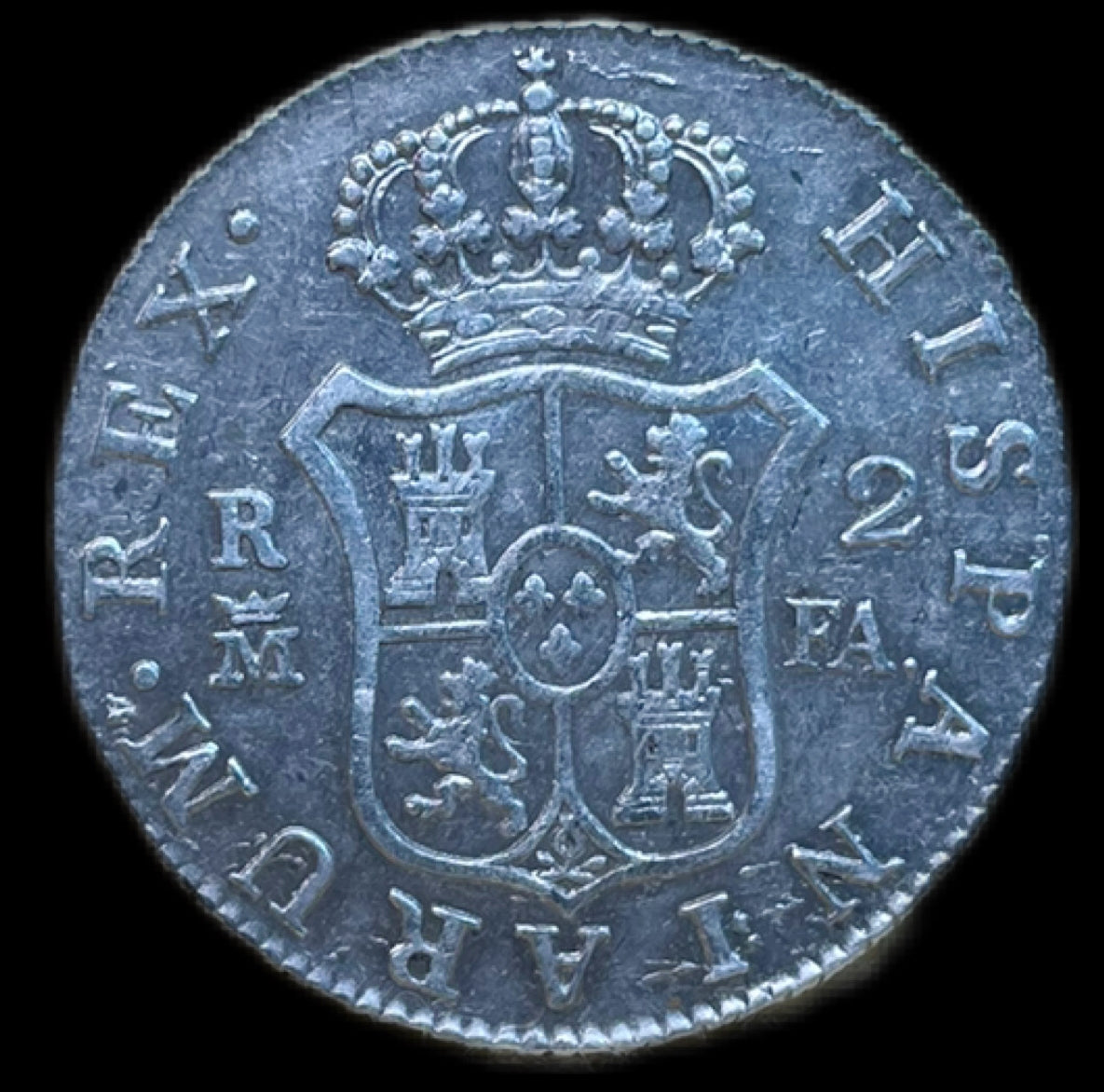 2 Reales Carlos IV Madrid
