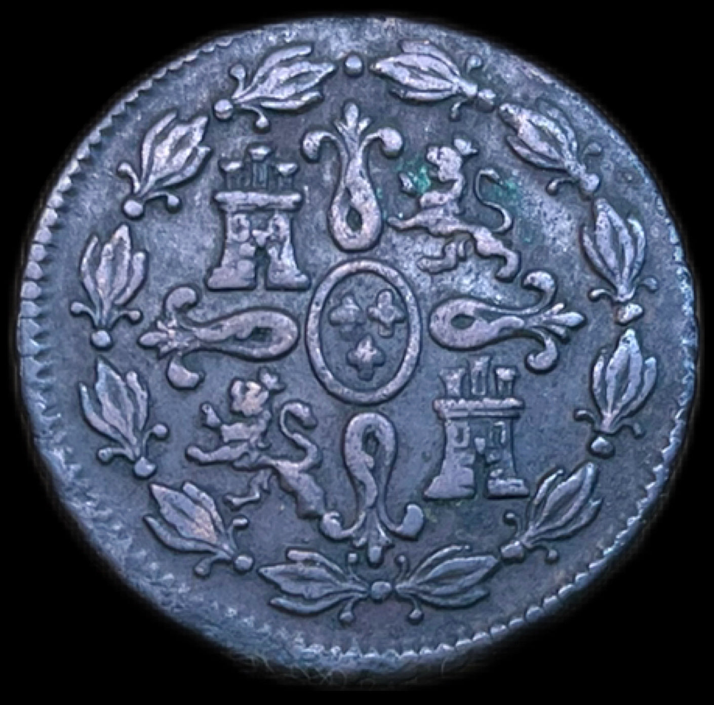 4 Maravedís Carlos IV Segovia
