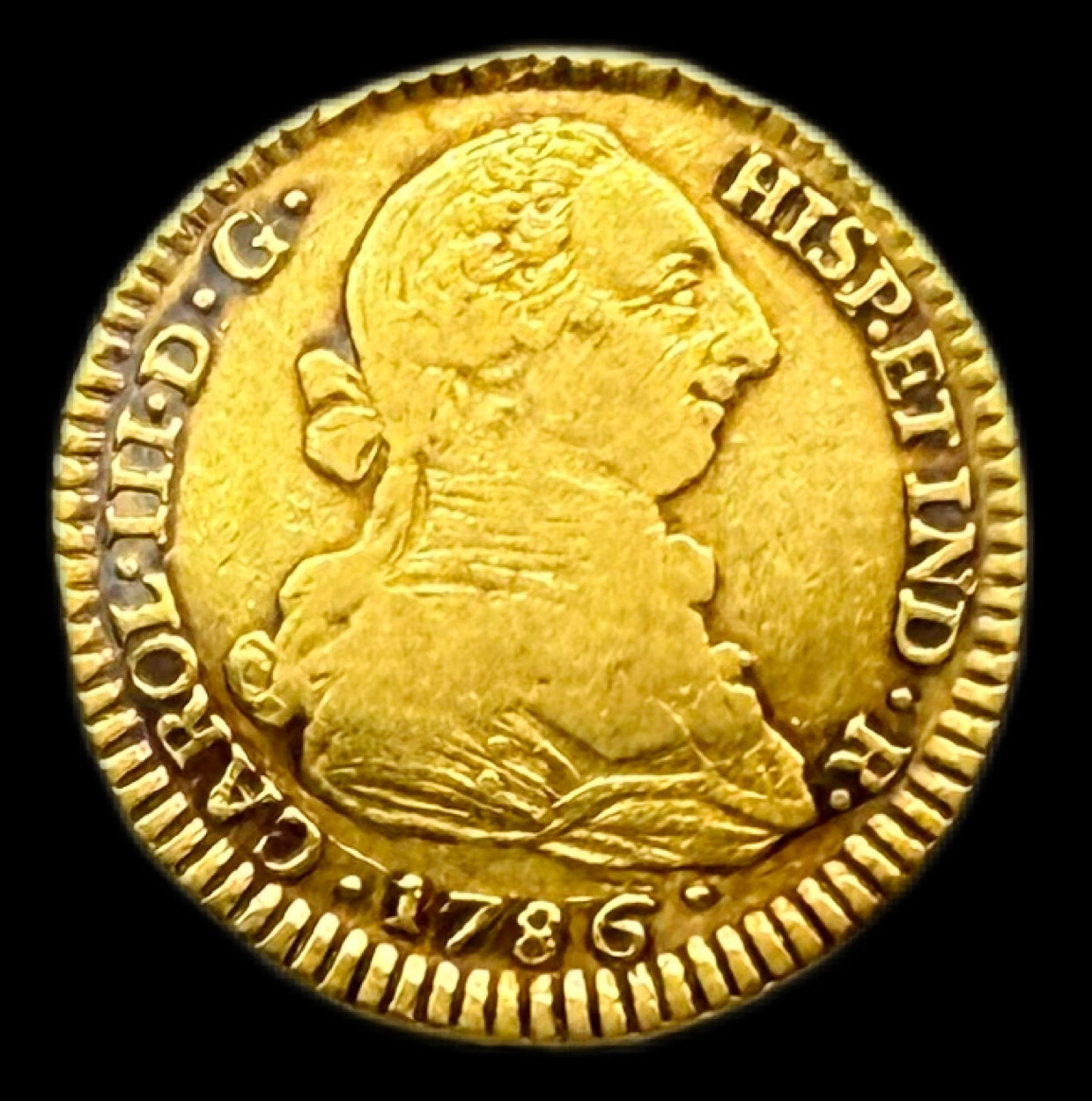 2 Escudos Carlos III Popayán
