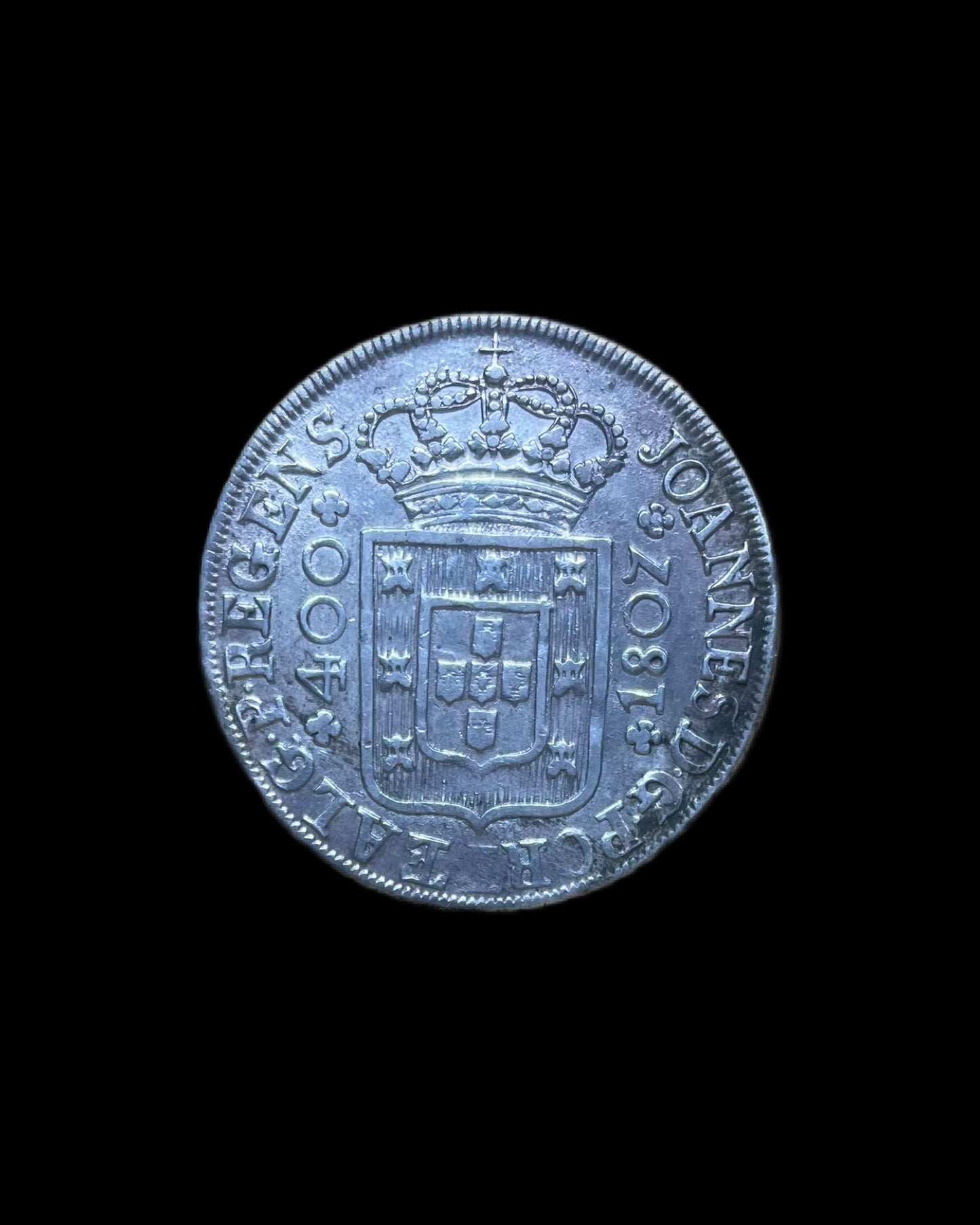 400 reales portugueses Juan VI
