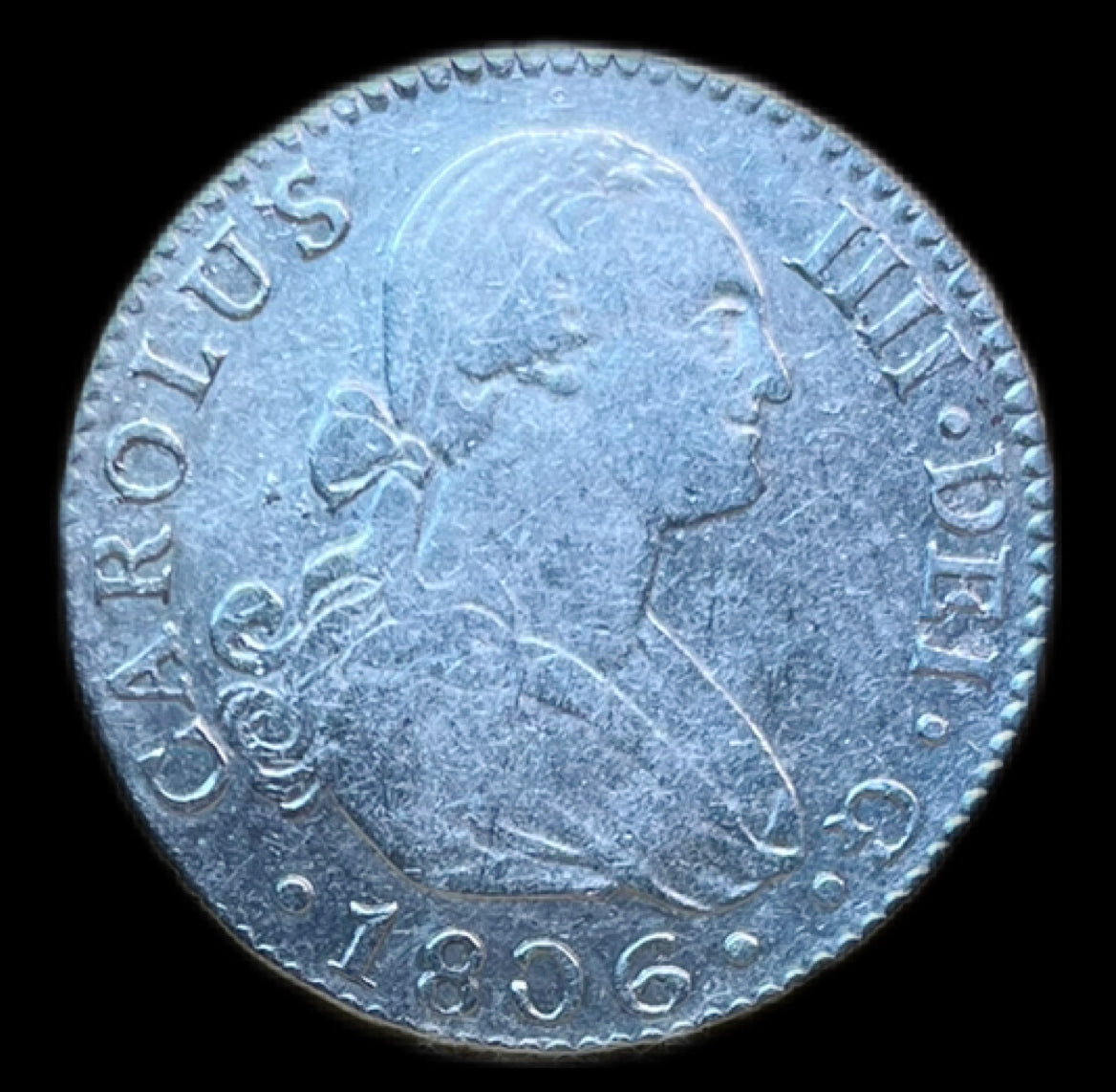 2 Reales Carlos IV Sevilla