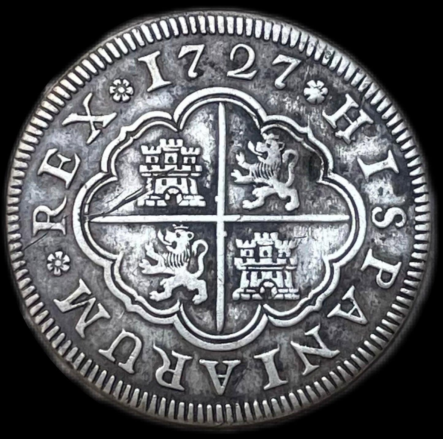 2 Reales Felipe V Segovia