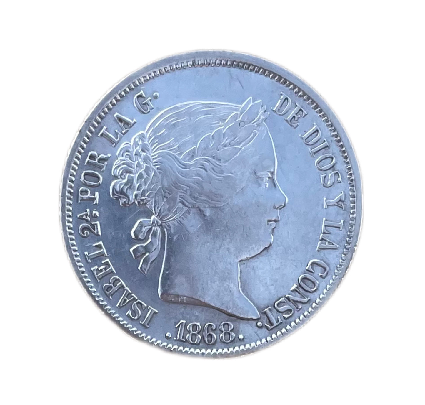 20 Centavos de peso Isabel II