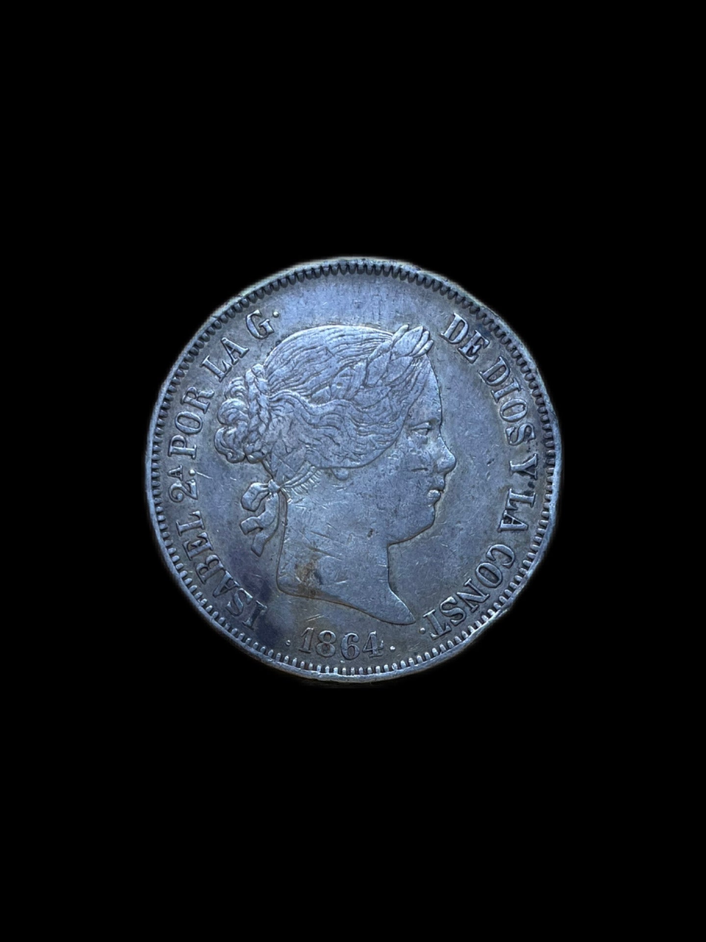 20 Reales Isabel II Madrid