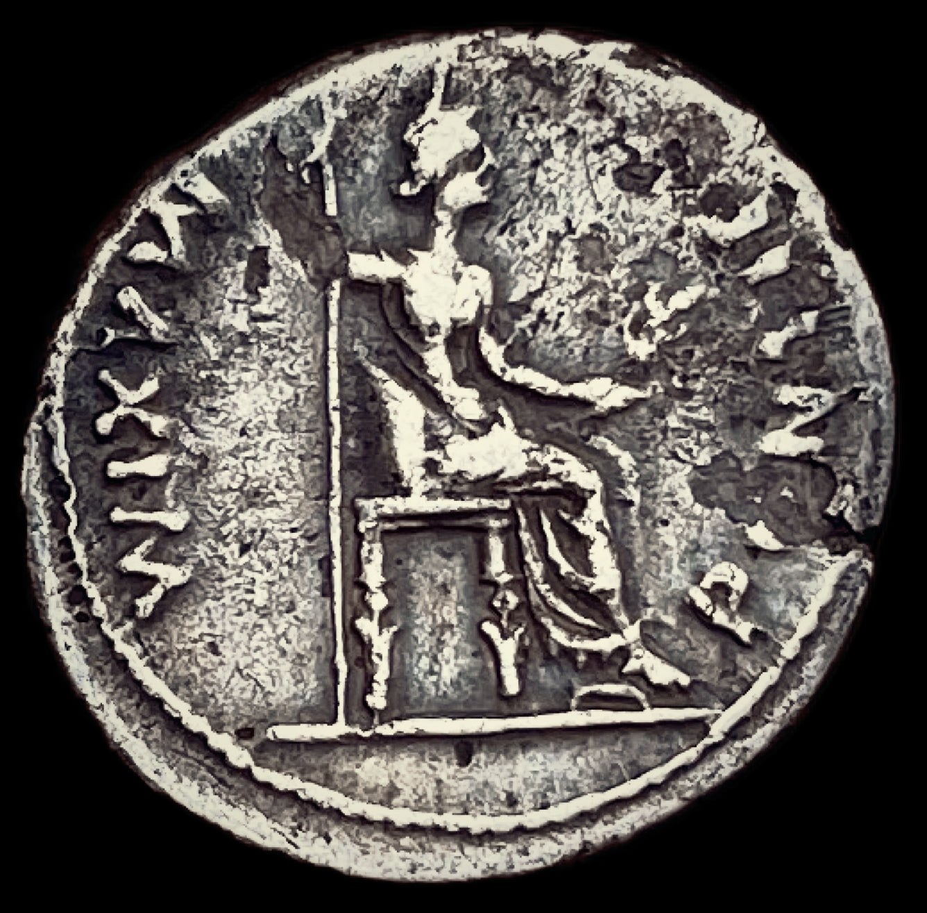 Denario Tiberio del Tributo