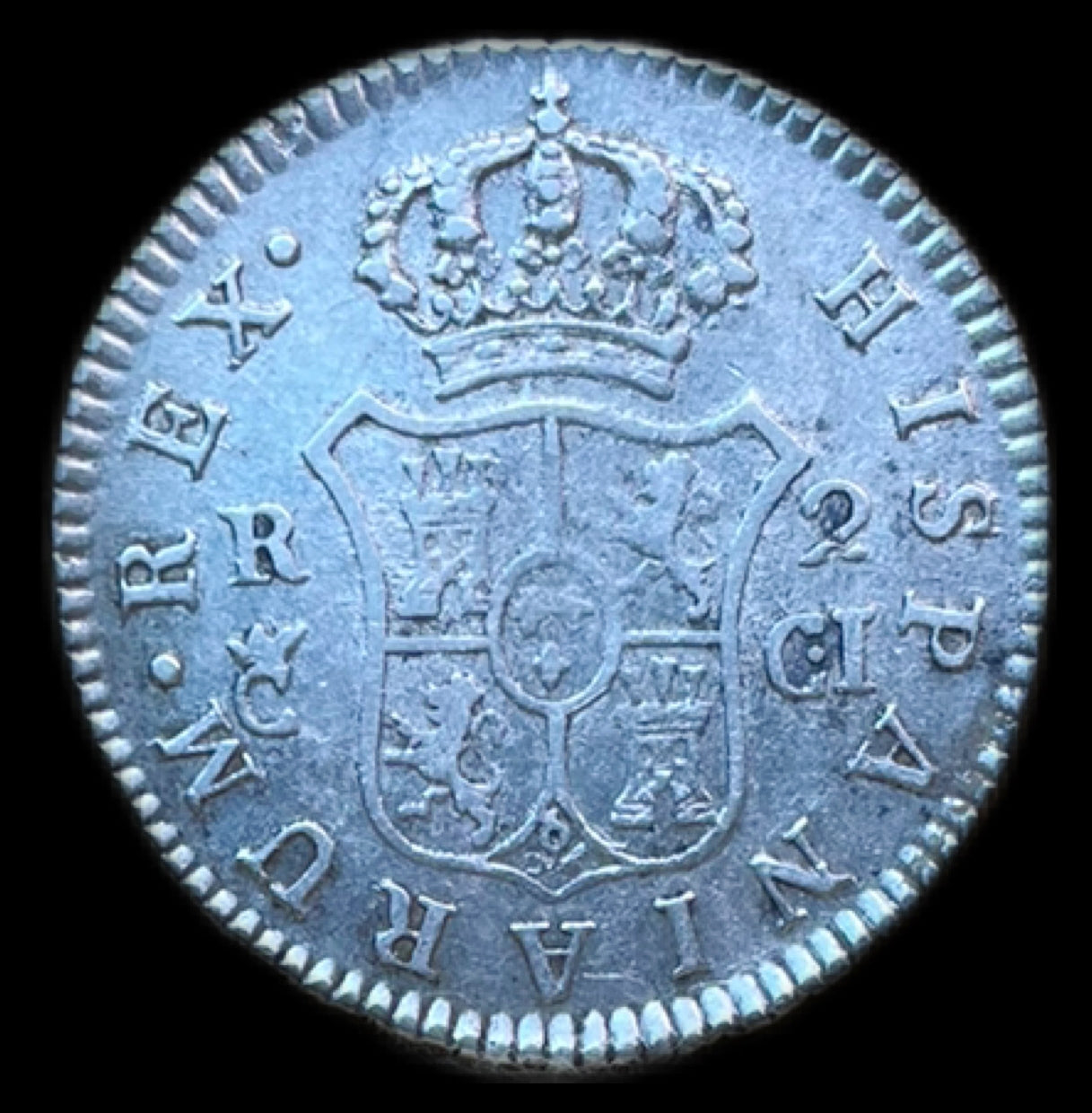 2 Reales Fernando VII Cadiz