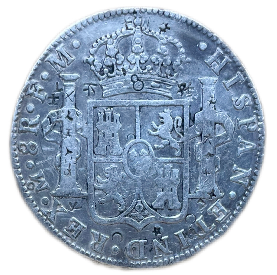 8 Reales Carlos III México
