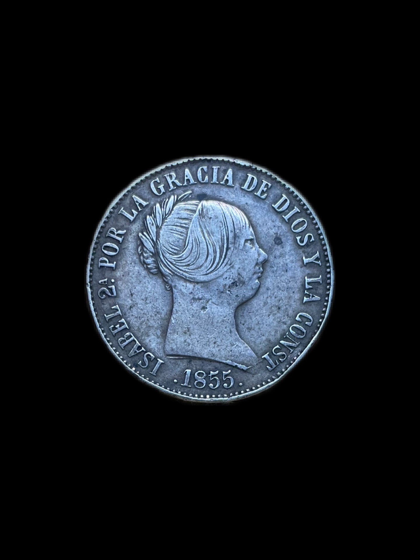 2 Escudos Isabel II Barcelona