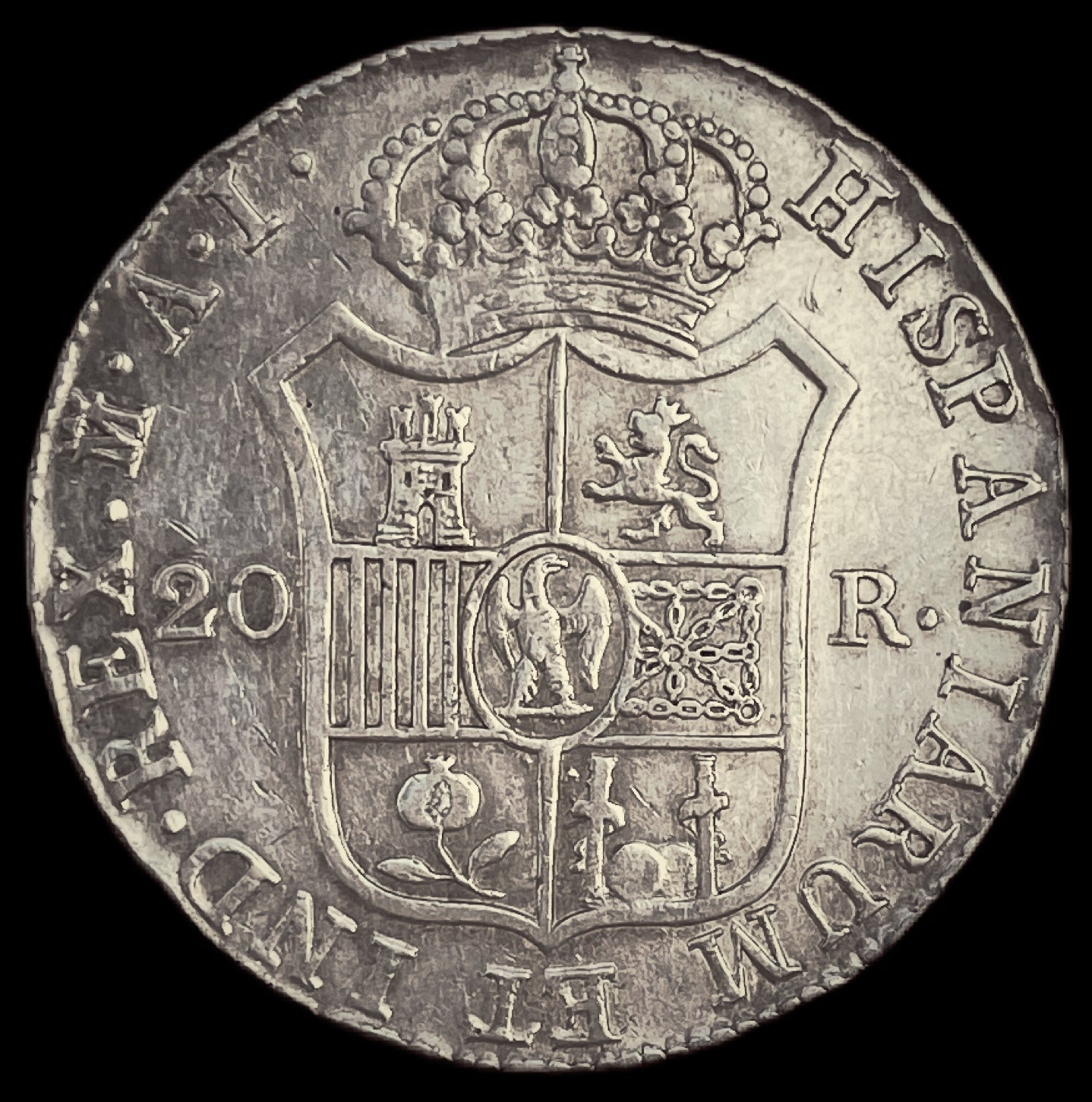 20 Reales Joseph Napoleón Madrid