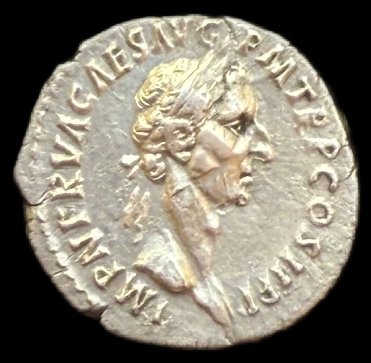 Denario Nerva alto imperio