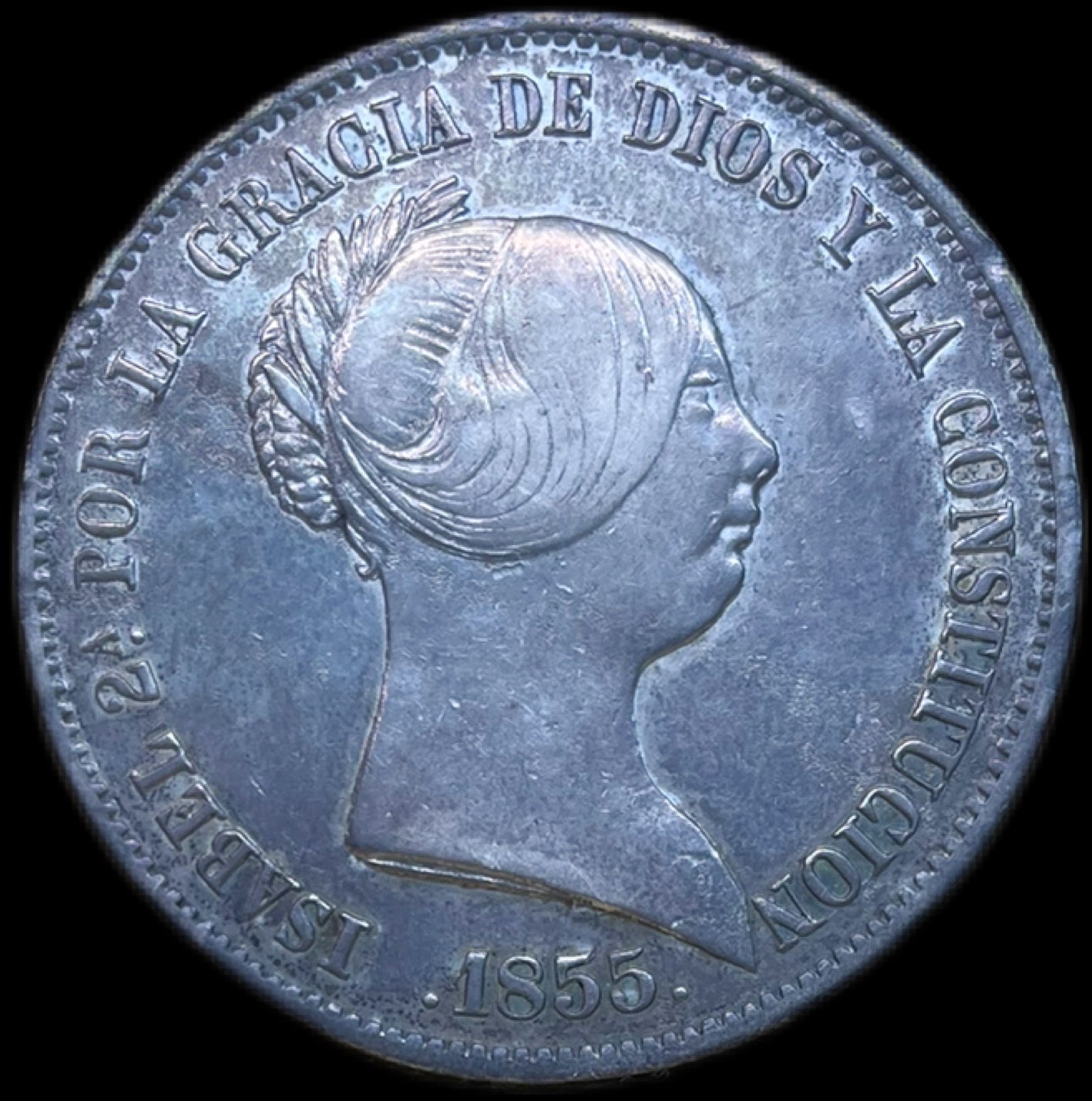 20 Reales Isabel II Sevilla