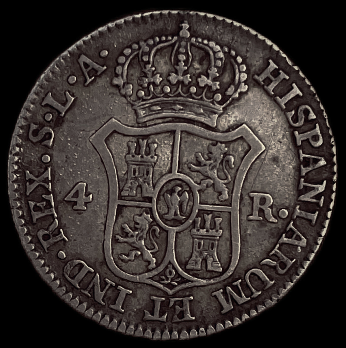 4 Reales Joseph Napoleón Sevilla