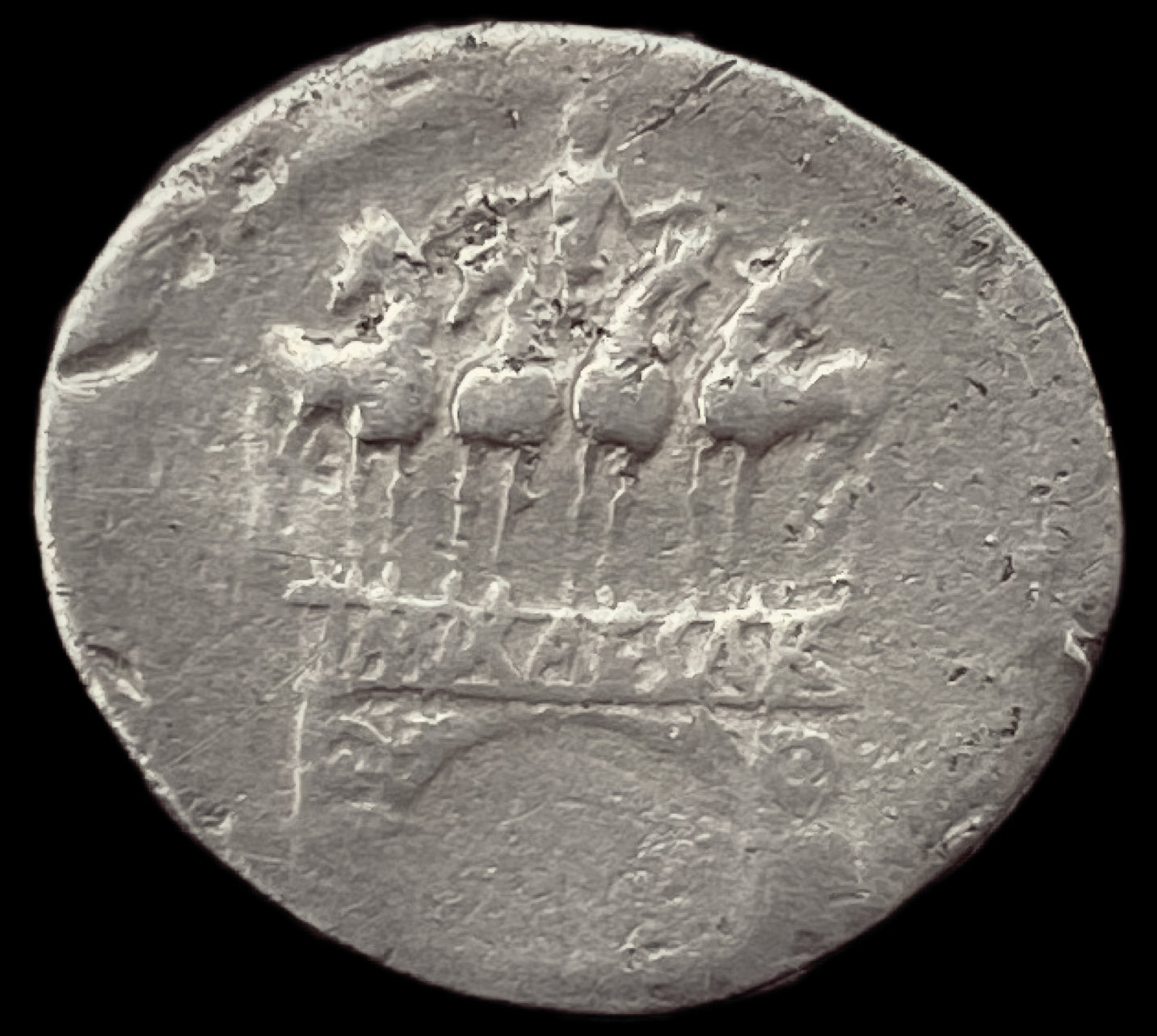 Denario alto imperio Augusto