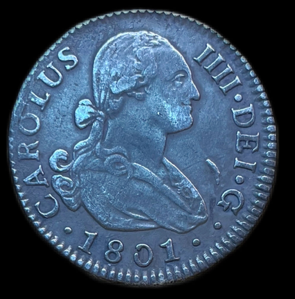 2 Reales Carlos IV Sevilla