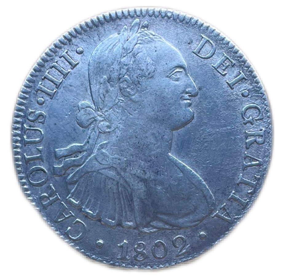 8 Reales Carlos IV México
