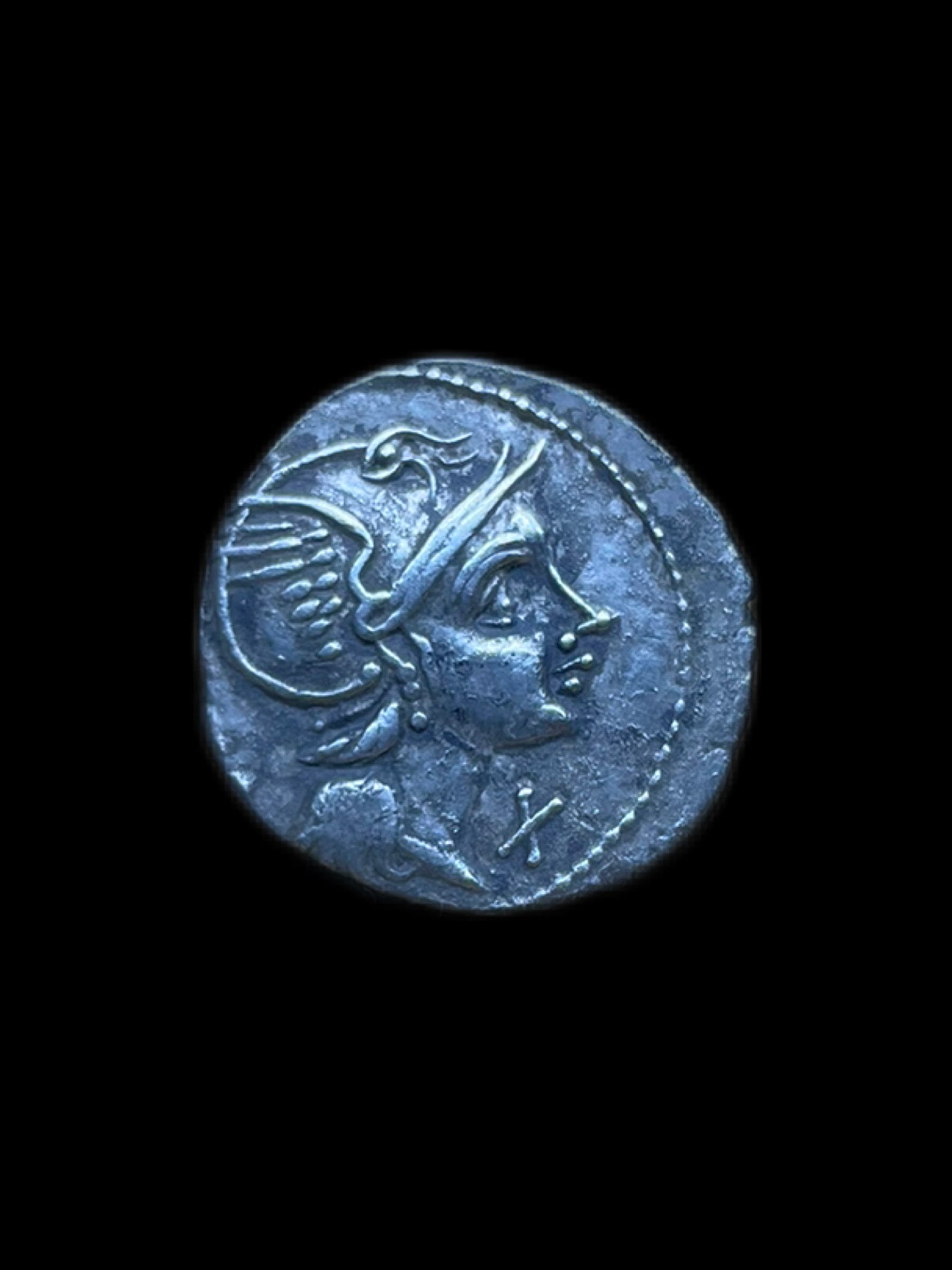 Denario republicano Flaminia