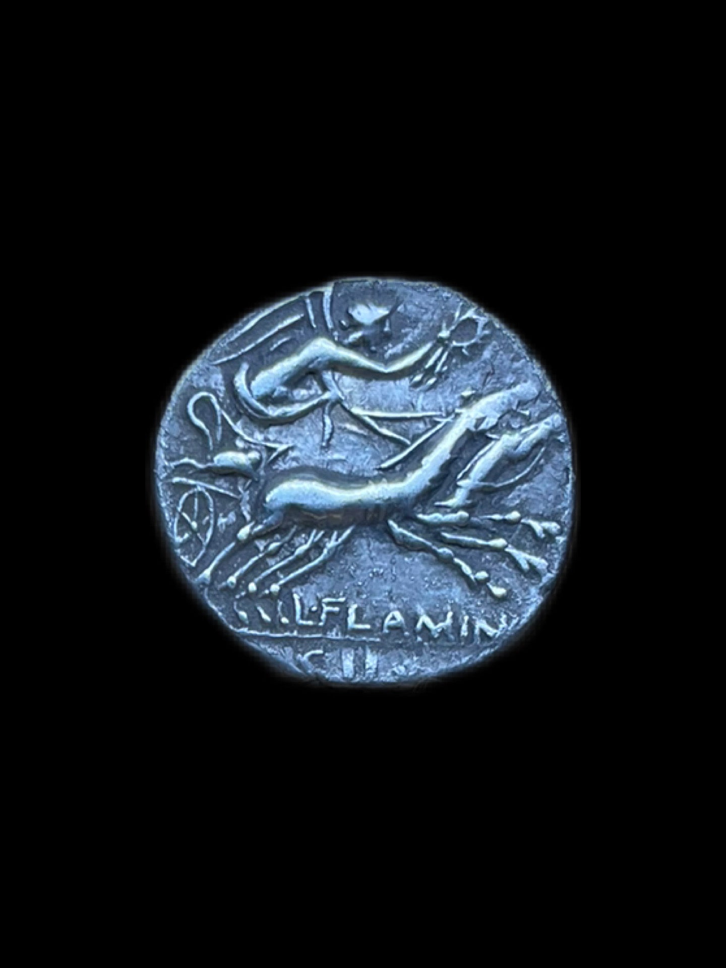 Denario republicano Flaminia