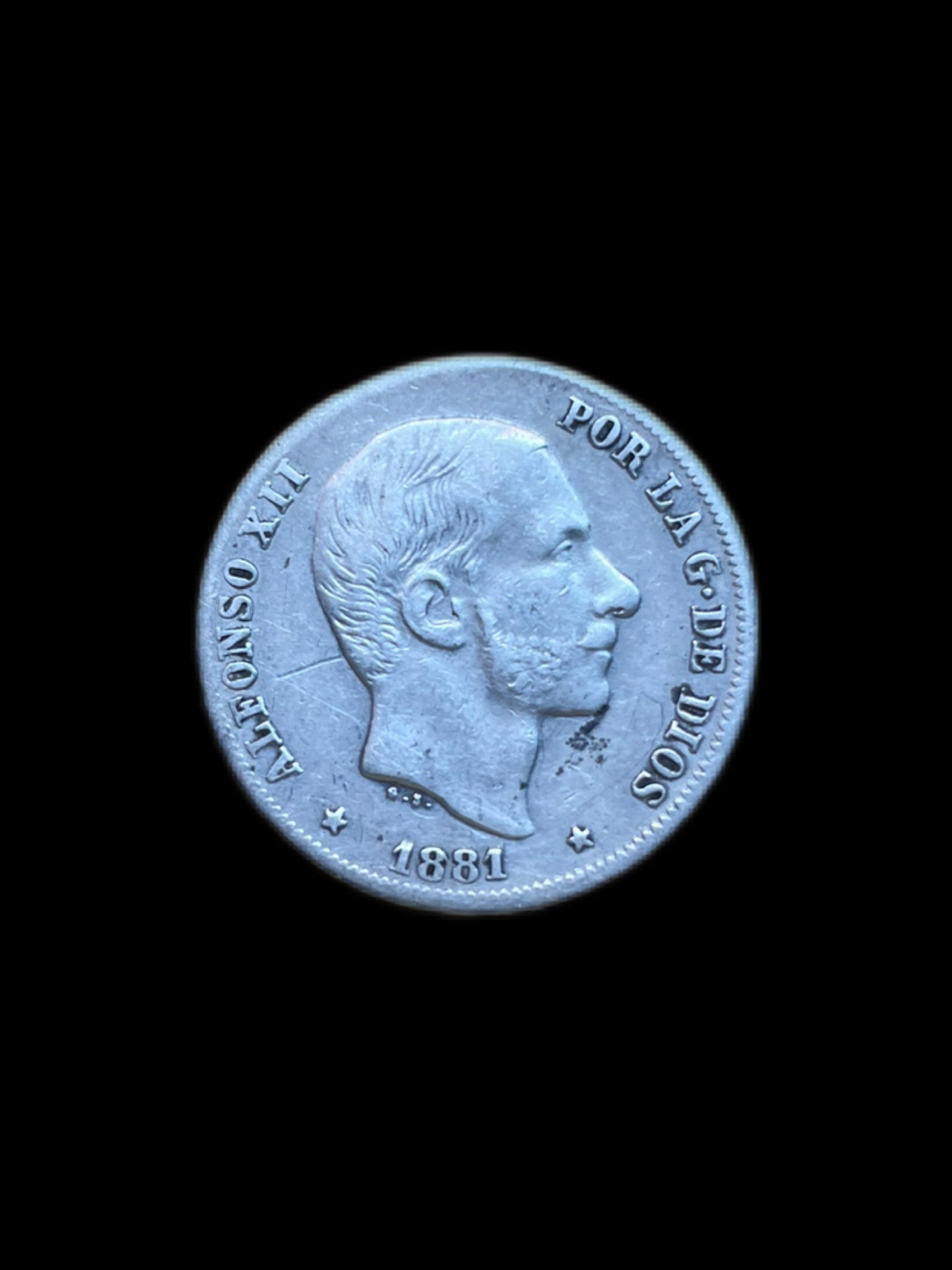 20 Centavos de peso Alfonso XII