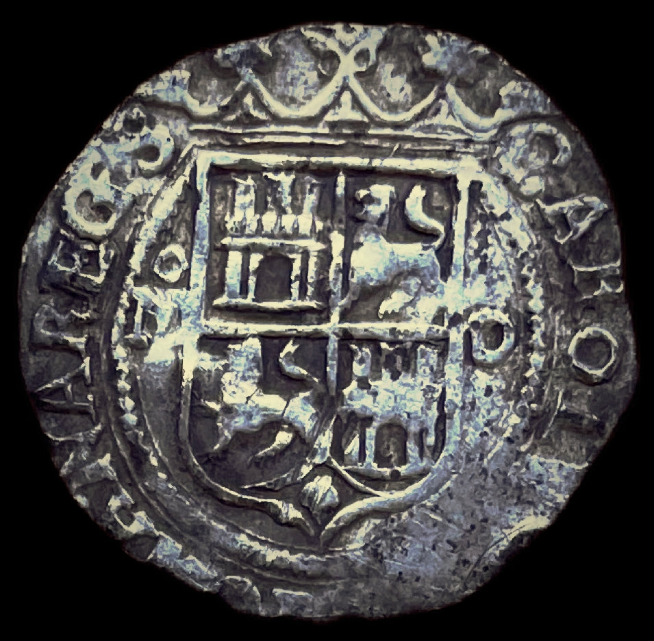 2 Reales Carlos y Juana México