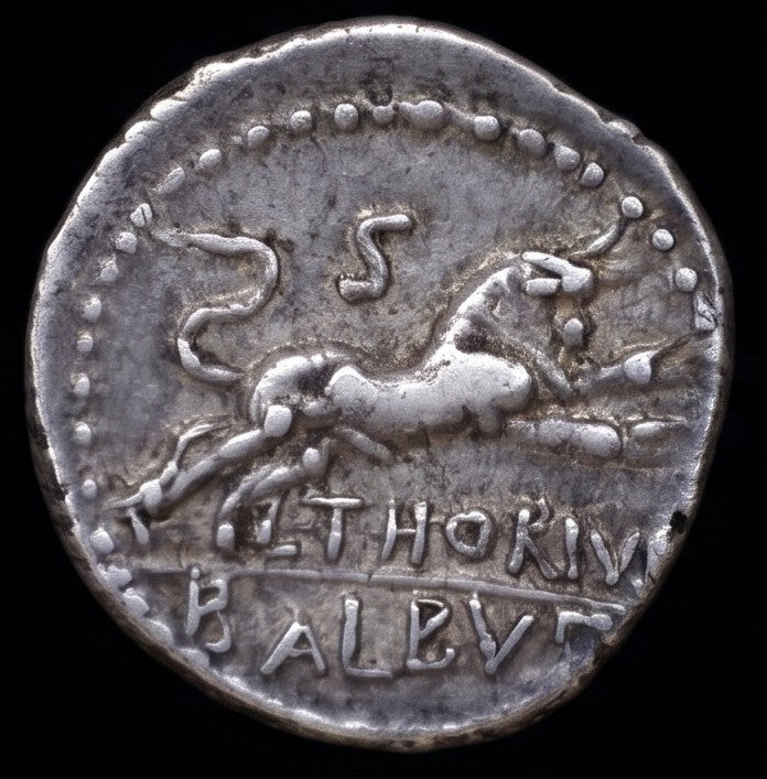 Denario Gens Thoria Roma