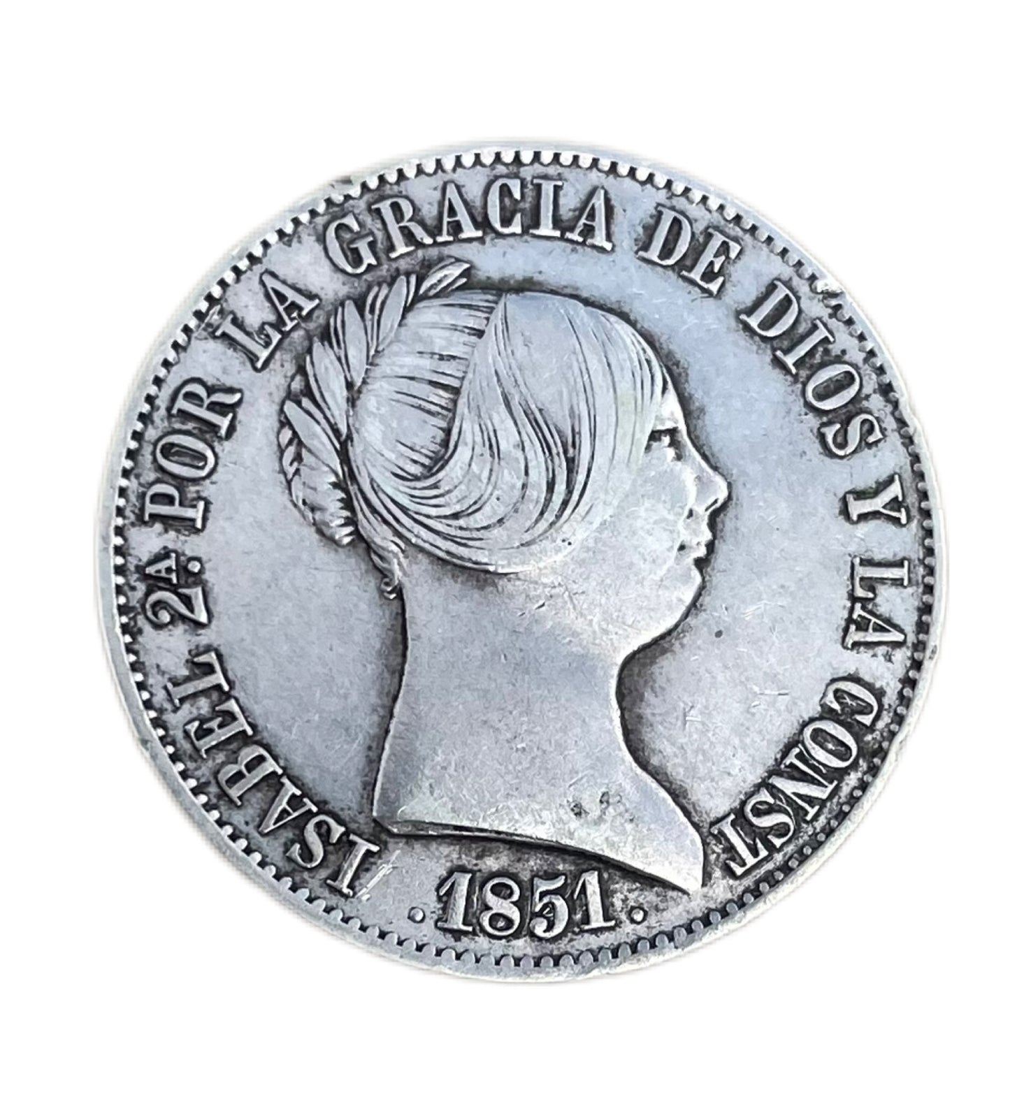 10 Reales Isabel II