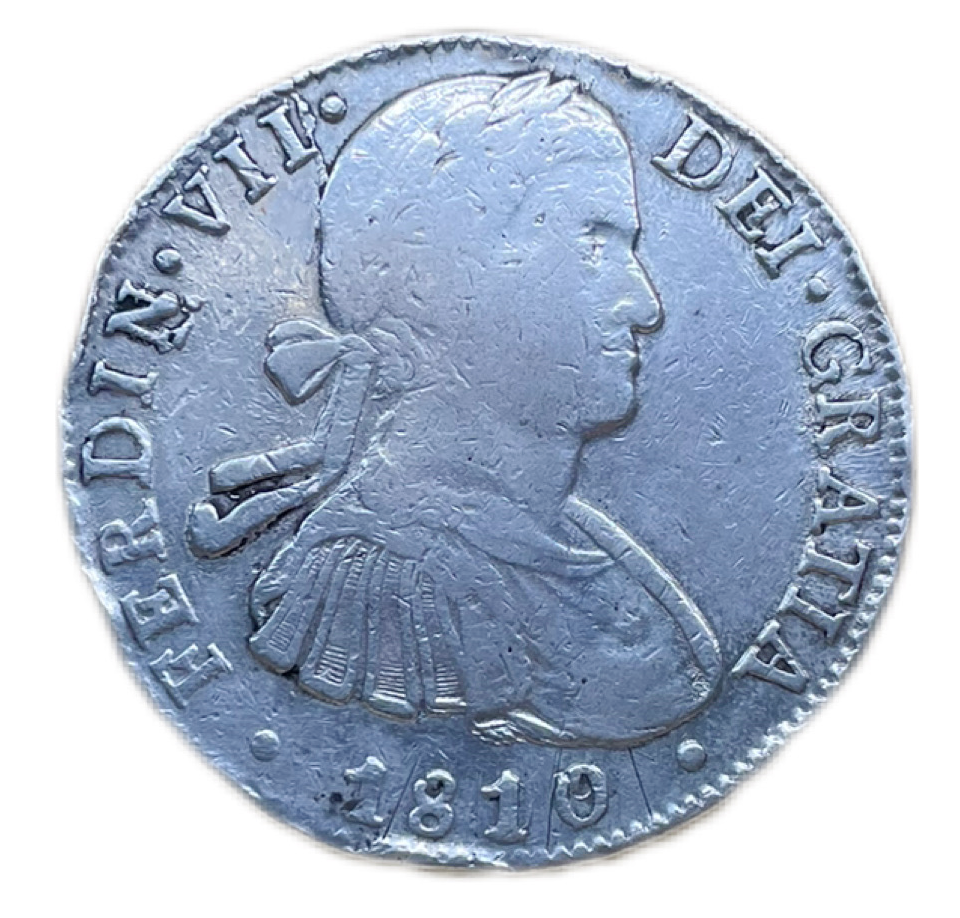 8 Reales Fernando VII ceca México