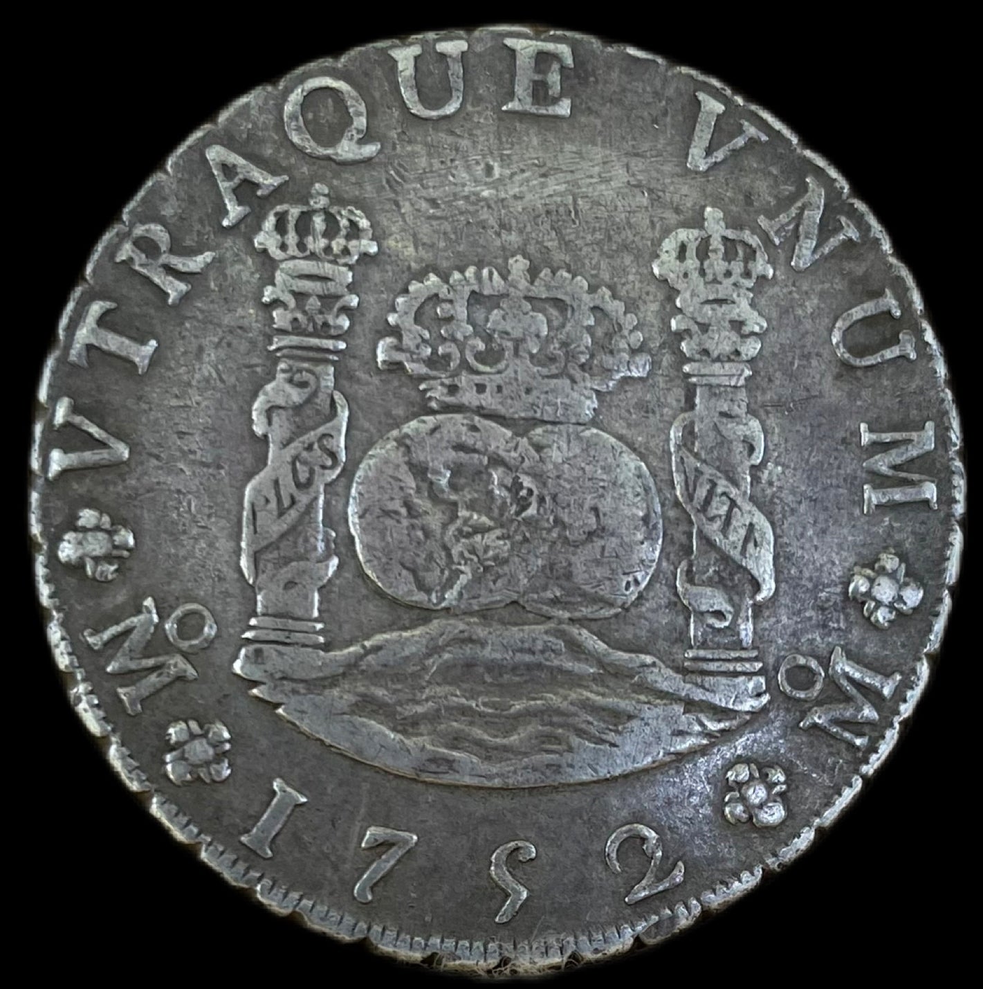 8 Reales columnario Fernando VI México