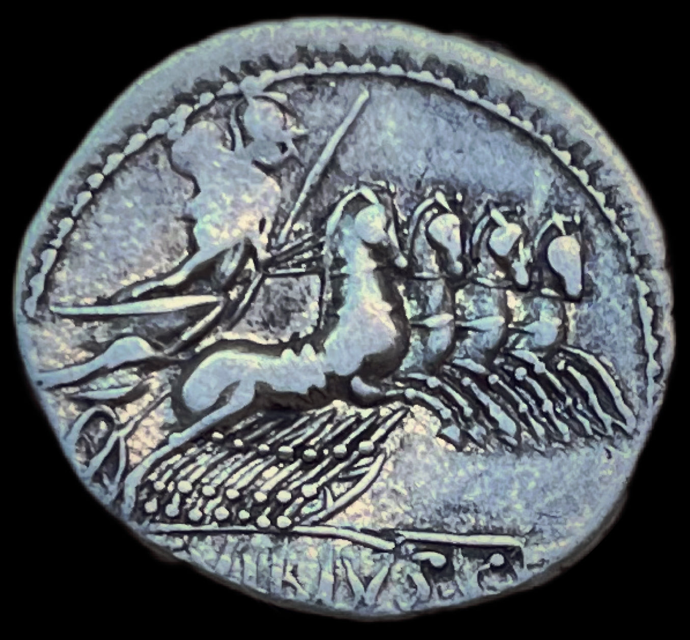 Denario republicano Vibia