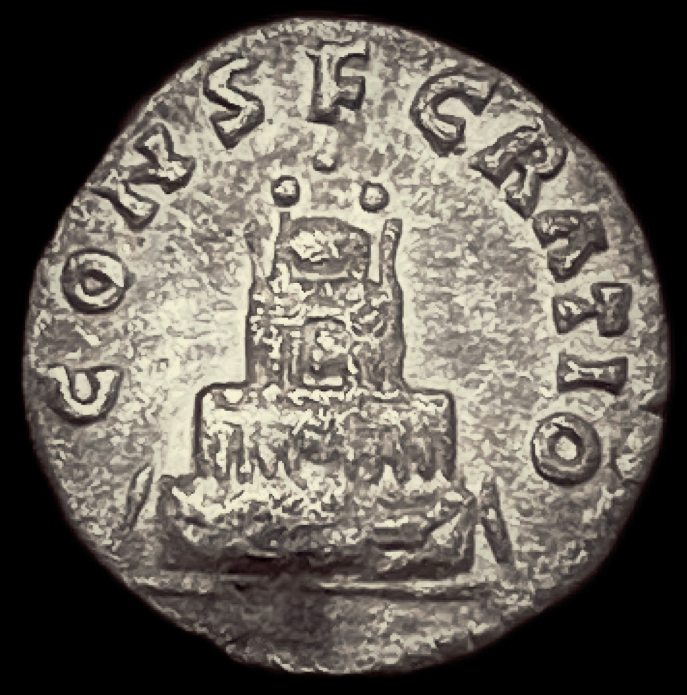 Denario imperial Antonino Pio