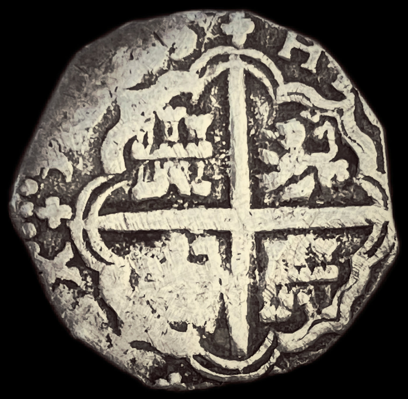 4 Reales Felipe IV Toledo