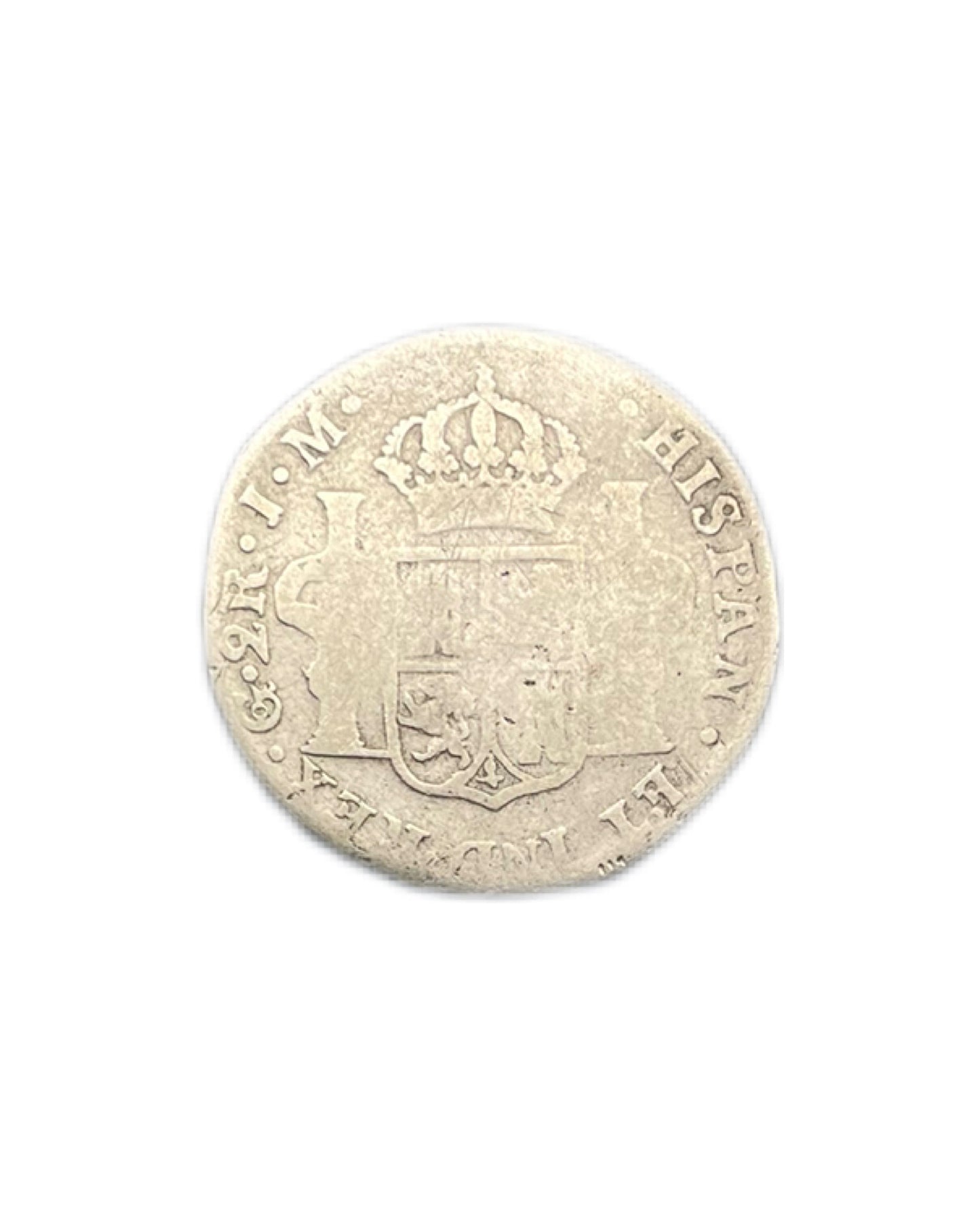 2 Reales Fernando VII Guanajuato