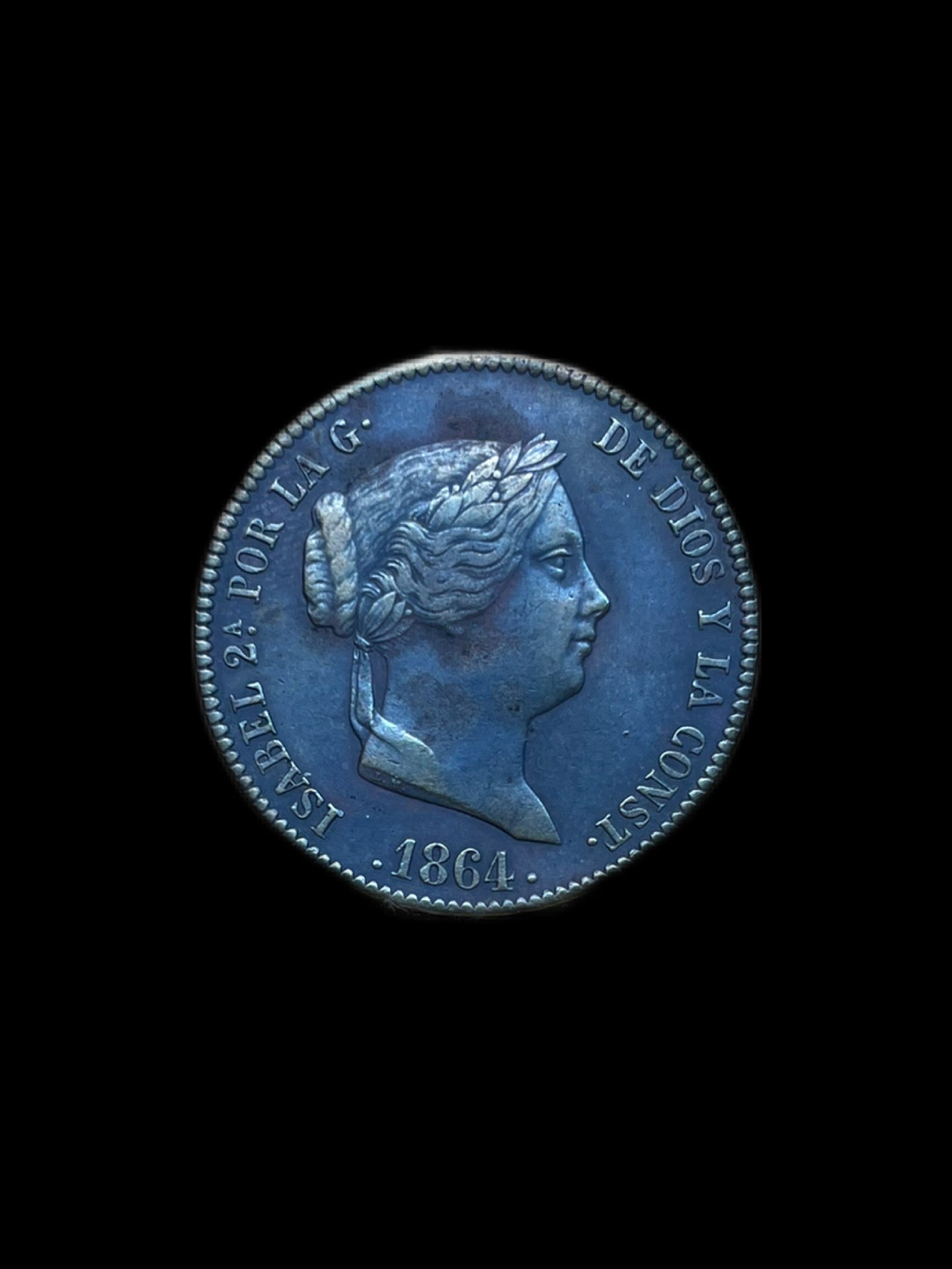 25 ctms de real Isabel II Barcelona
