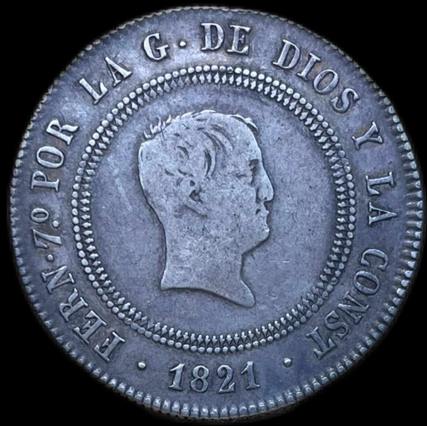 10 Reales Fernando VII Madrid