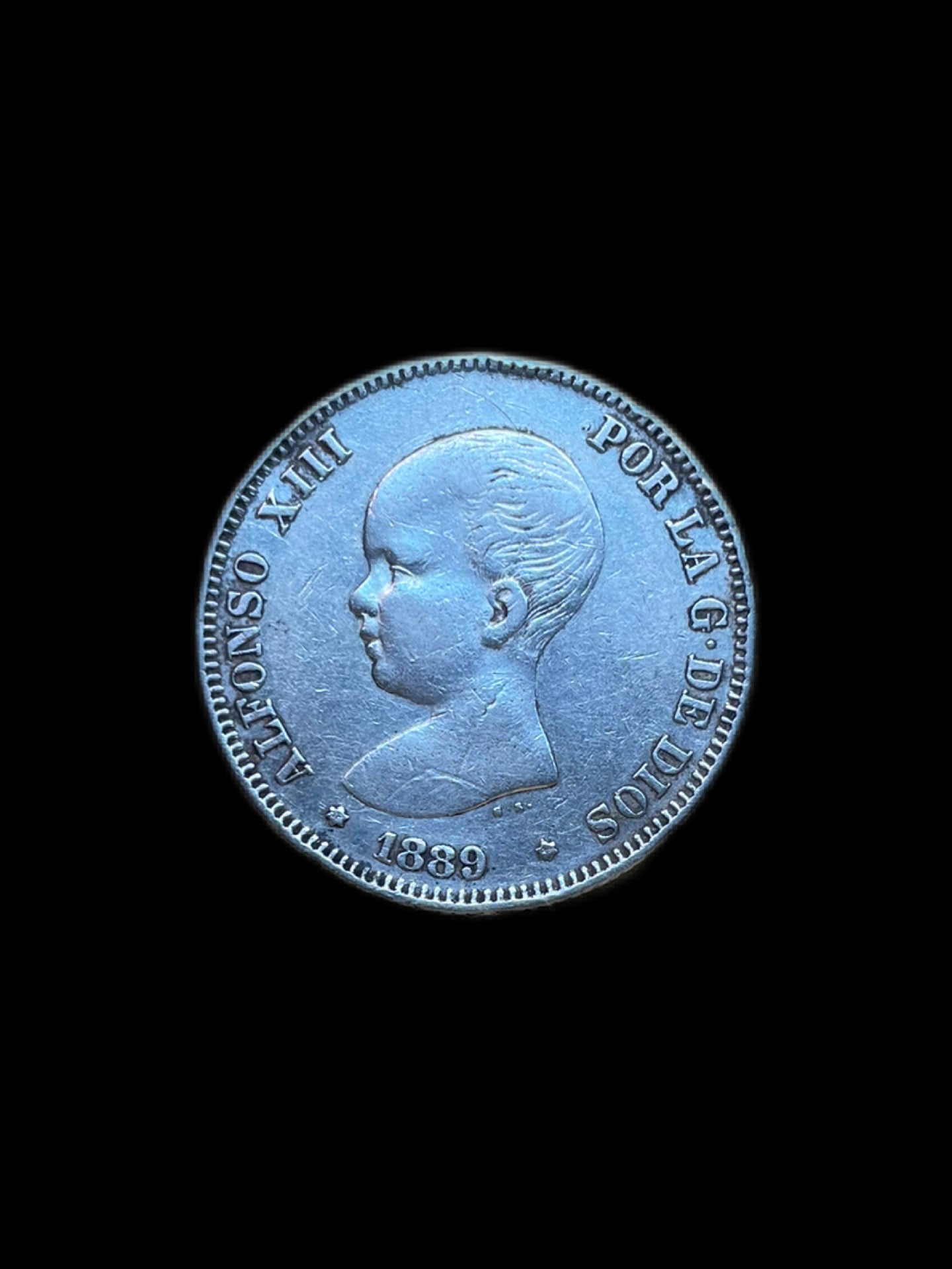 2 Pesetas Alfonso XIII Madrid