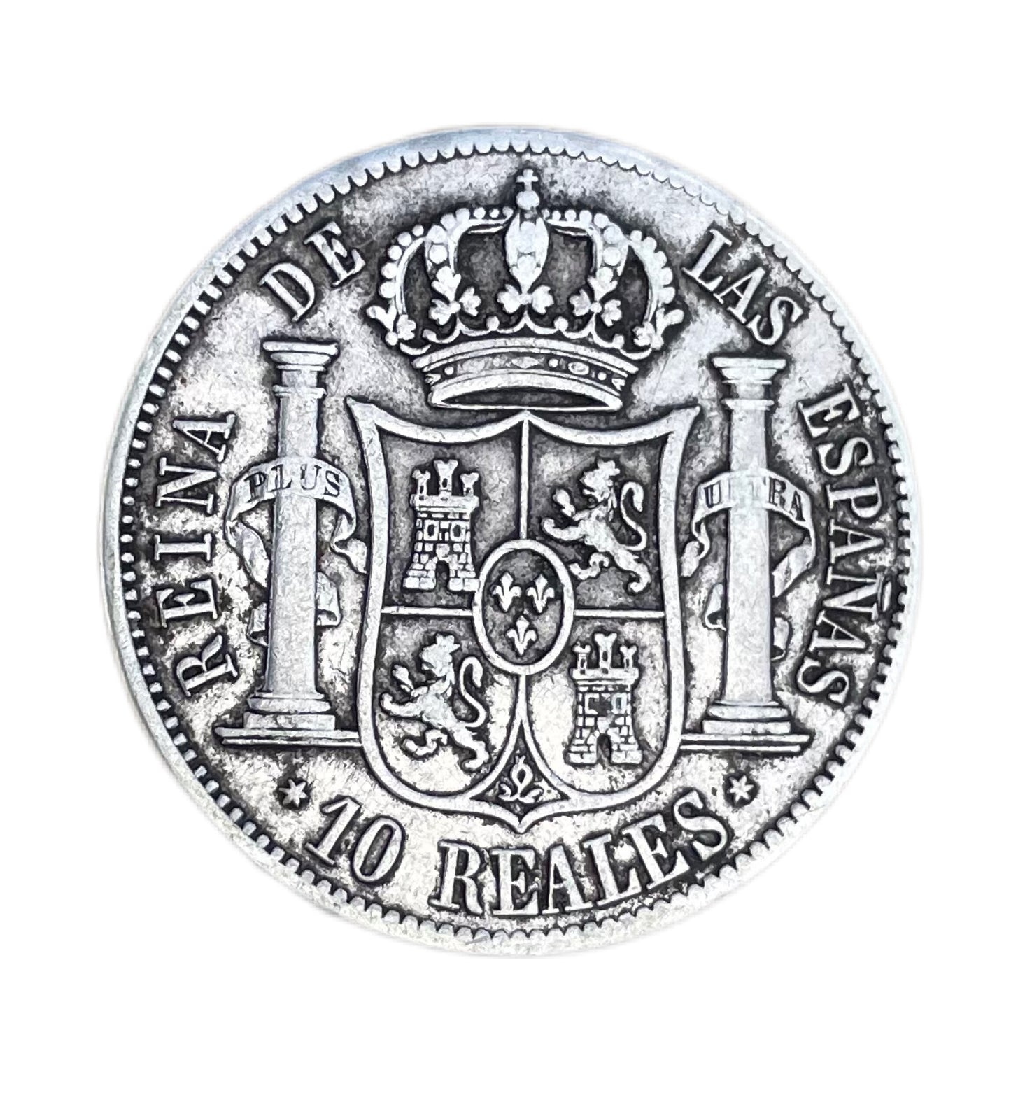 10 Reales Isabel II