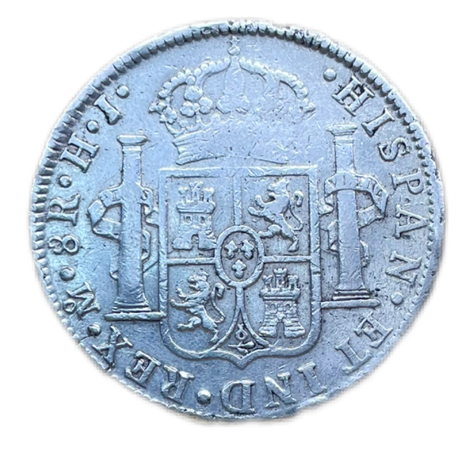 8 Reales Fernando VII ceca México