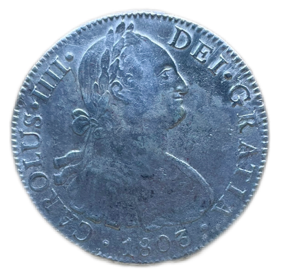 8 Reales Carlos IV México