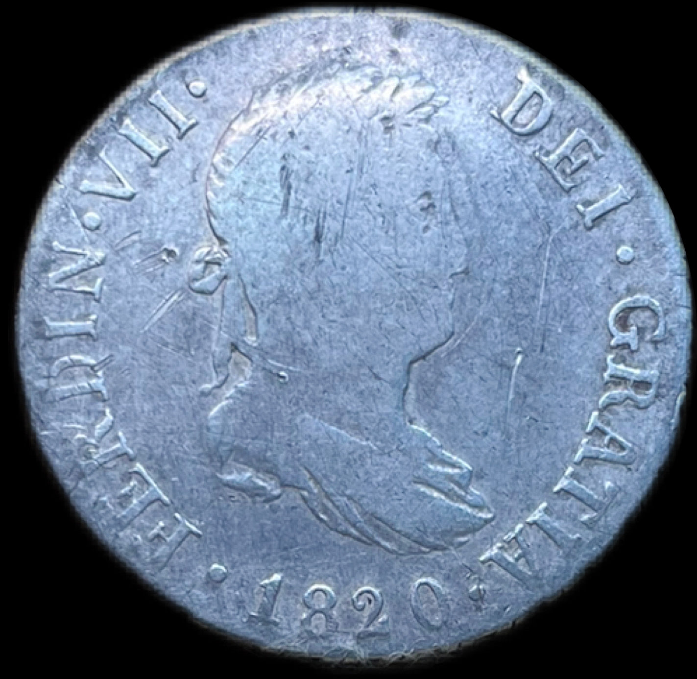 2 Reales Fernando VII Madrid