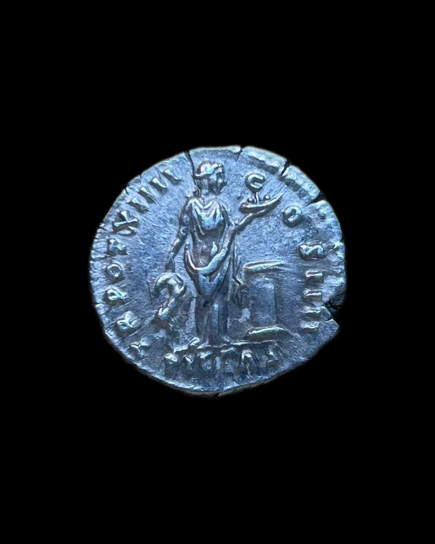 Denario Antonino Pius alto imperio