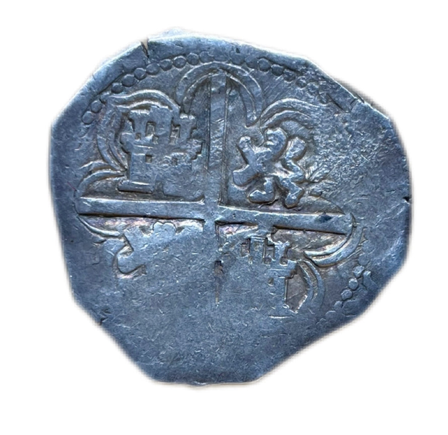 Macuquina 4 Reales Felipe II Sevilla