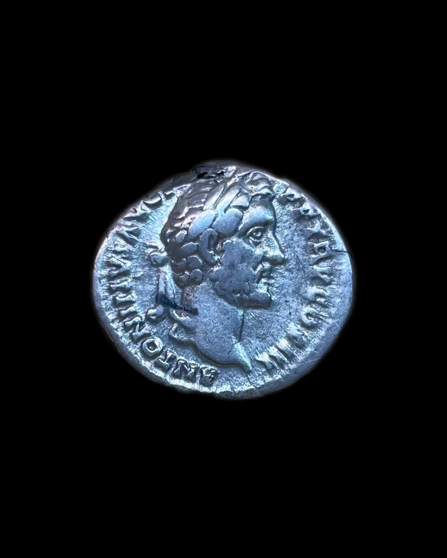 Denario Antonino Pius alto imperio