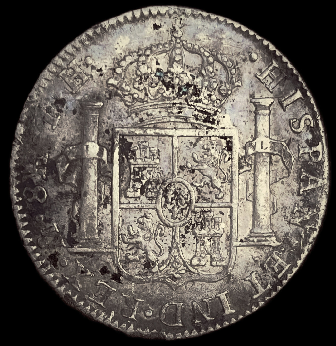 8 Reales Carlos IV México
