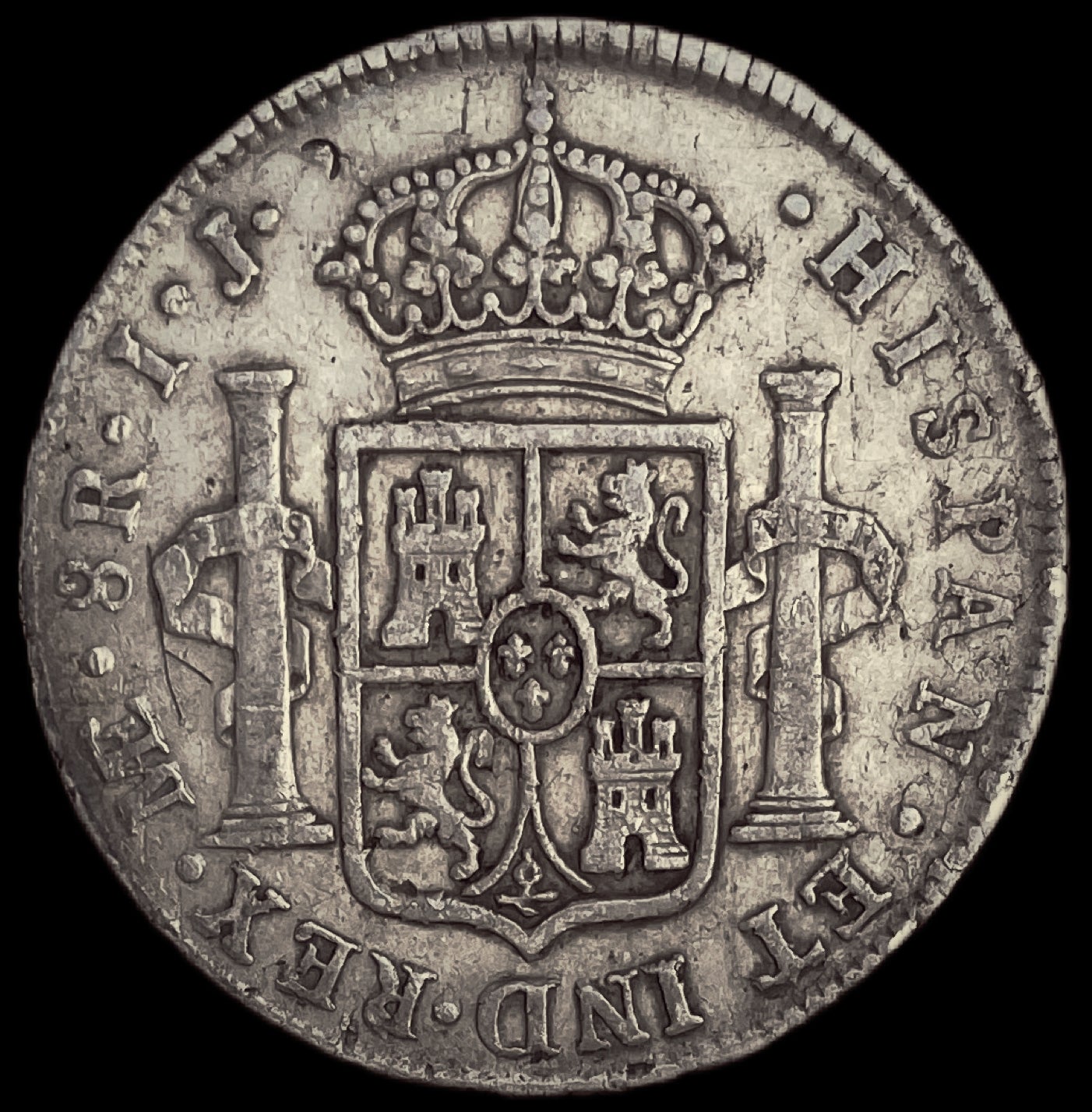 8 Reales Carlos IV Lima