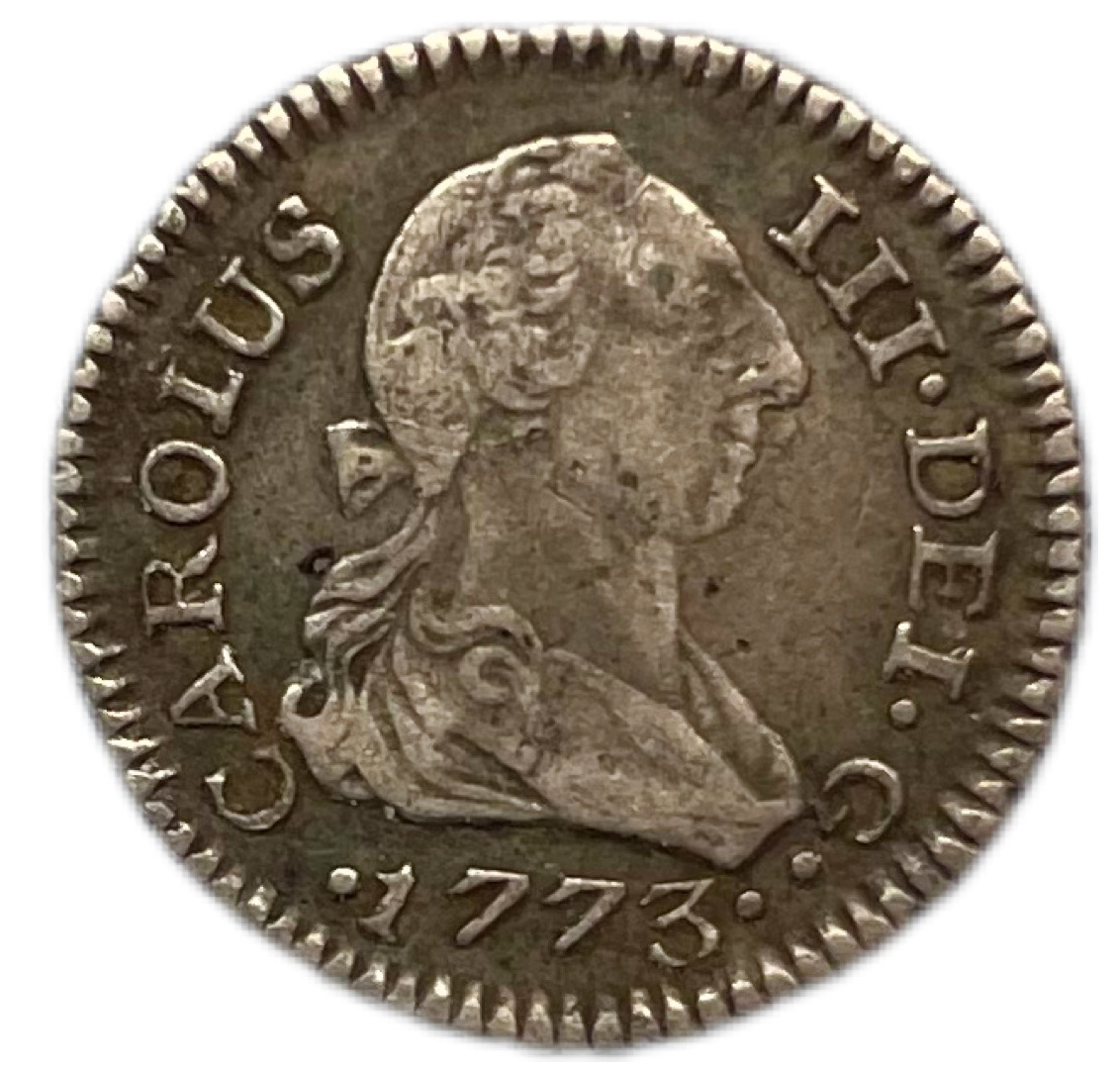 Medio real Carlos III Sevilla