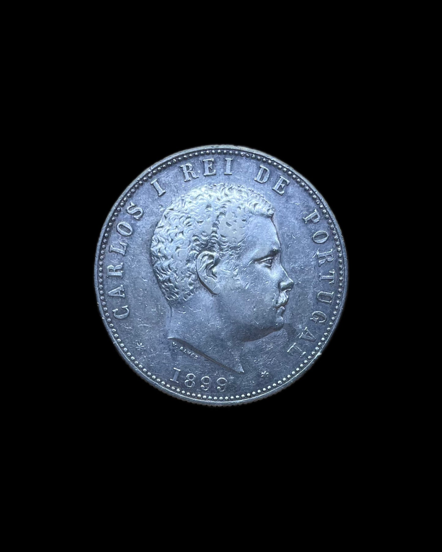 1000 Reales Carlos I Portugal