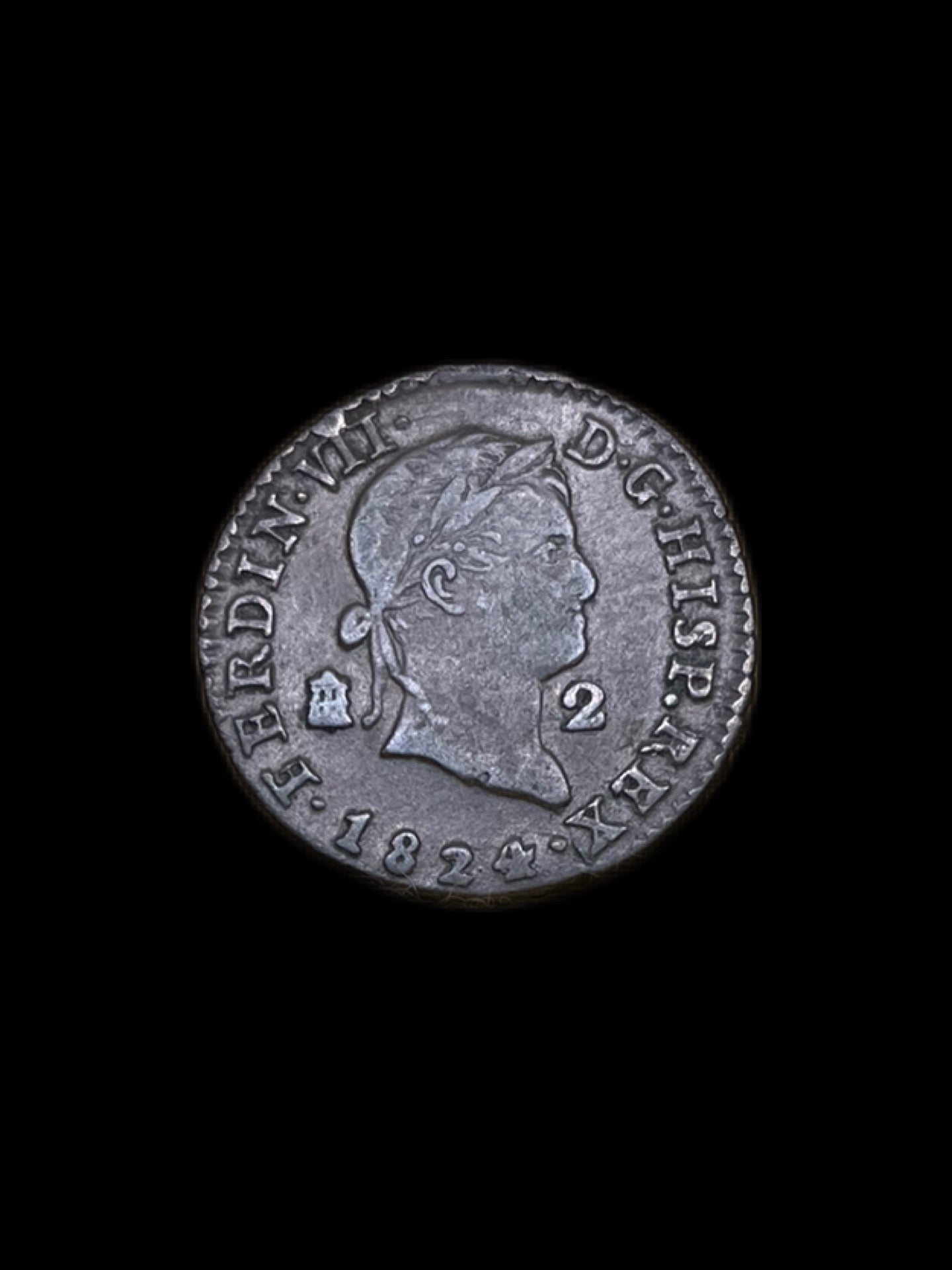 2 Maravedís Fernando VII Segovia