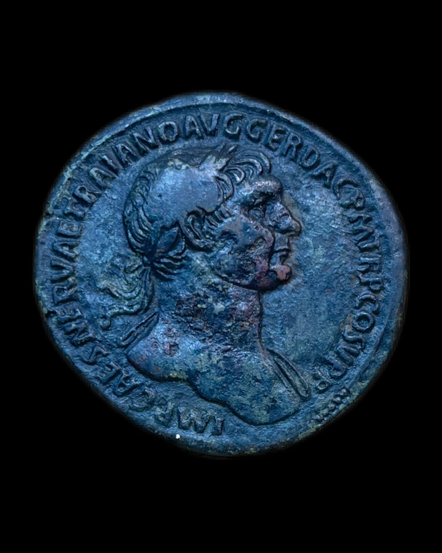 Sestercio Trajano alto imperio